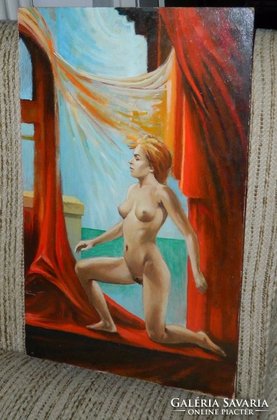 Painting of Joseph the Calf: nude
