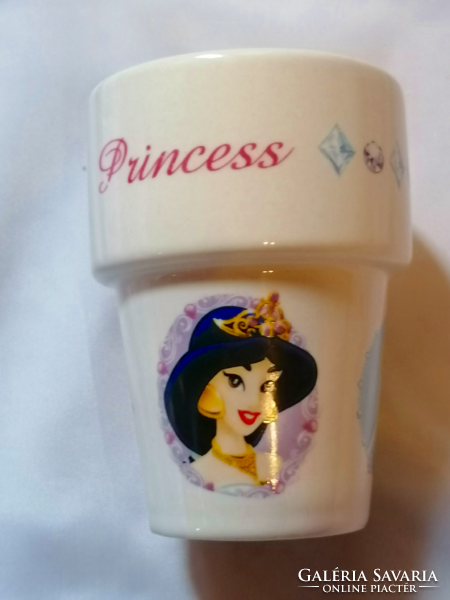 Porcelán DisneyHófehérke Hamupipőke meseképes pohár