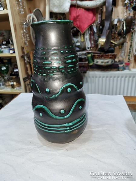 Applied art ceramic vase