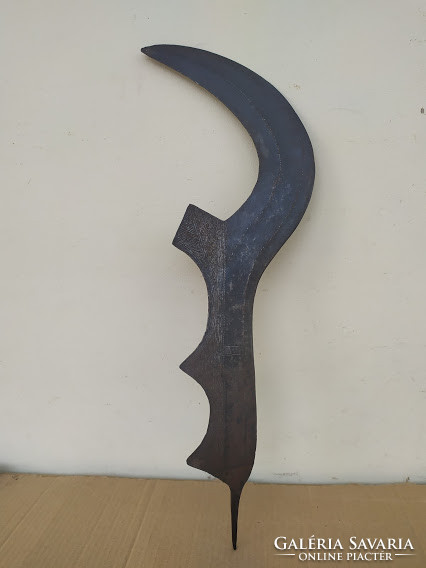Antik afrikai maszáj vas fegyver kard kés nyél nélkül 4819