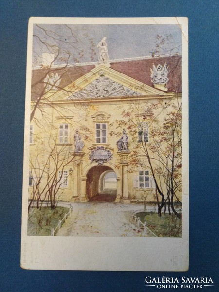 Postcard of the Budapest Budavár Armory