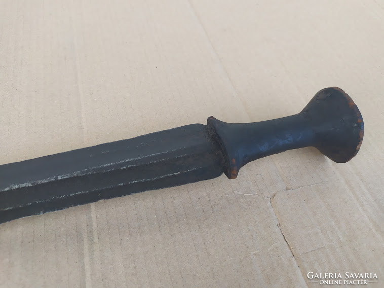 Antik afrikai maszáj vas fegyver kard kés 4885