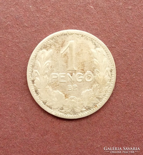 1 ezüst pengő 1926 BP 4g 640 ezrelék tisztaságú ezüst