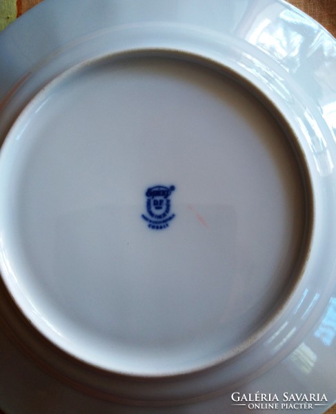 Porcelán tányér Karlovy Vary emlékképpel eladó