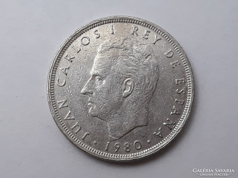 Spain 25 pesetas 1980 81 coin - Spanish 25 pesetas 1980 81 foreign coins