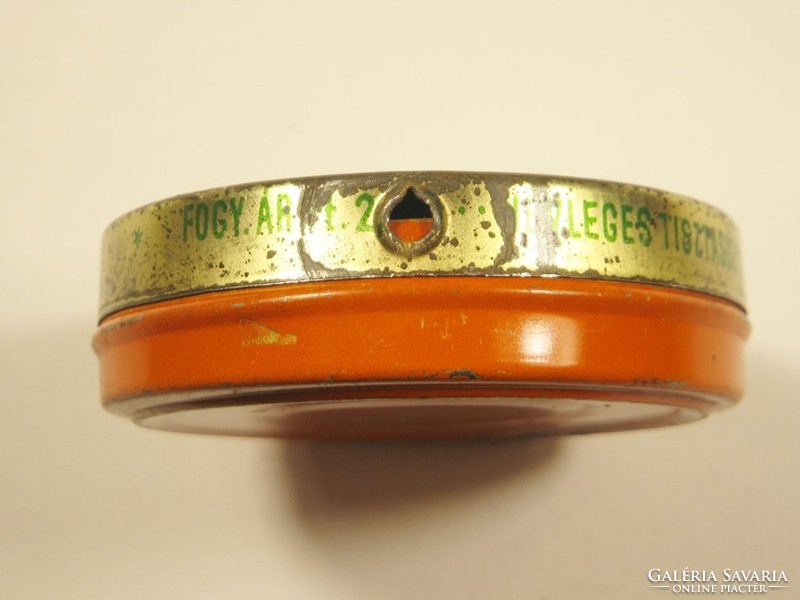 Retro Star Shoe Cream Shoe Paste - Metal Box Tin Box - KHV Manufacturer - 1960s-1970s