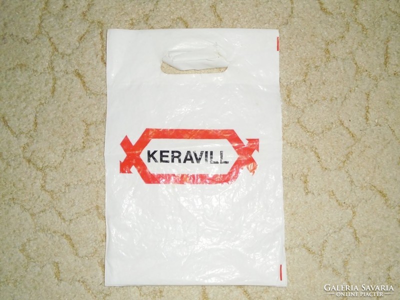 Retro Keravill - Store Store Advertising Bag Advertising Nylon Nylon Bag Bag - 1970s-1980s