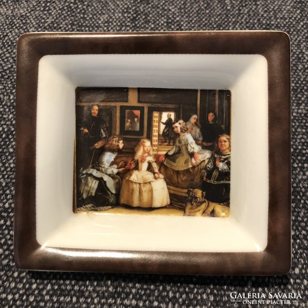 Giordano de Romano porcelain bowl diego velázquez: painting by the ladies of the court