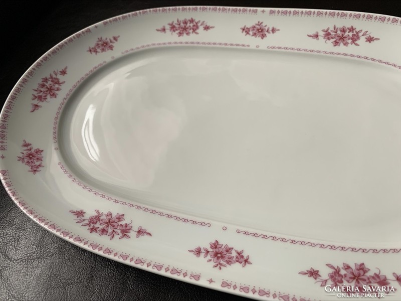 Plain oval meat bowl, roast bowl, flawless, 23 x 36 cm.