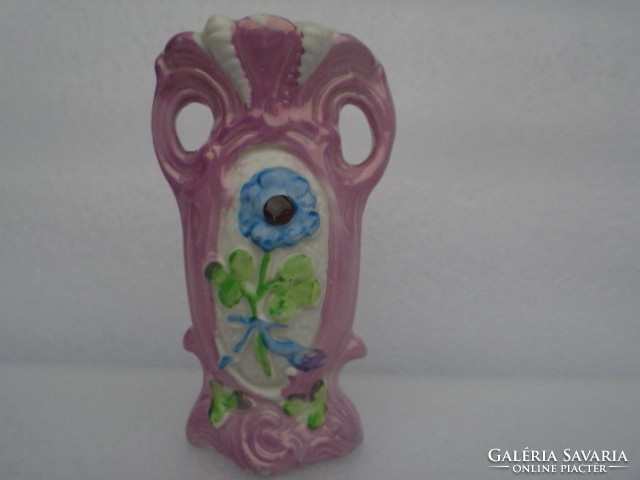 Antique Austrian violet vase in perfect condition 10 x 6.5 cm