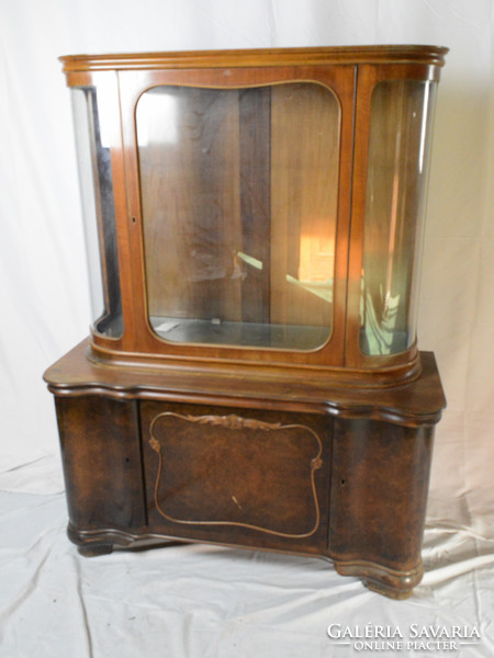 Antique art deco display case