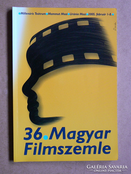 36. MAGYAR FILMSZEMLE BUDAPEST, 2005. FEBR. 1.-8. MAGYAR-ANGOL NYELVŰ KIADVÁNY, KÖNYV