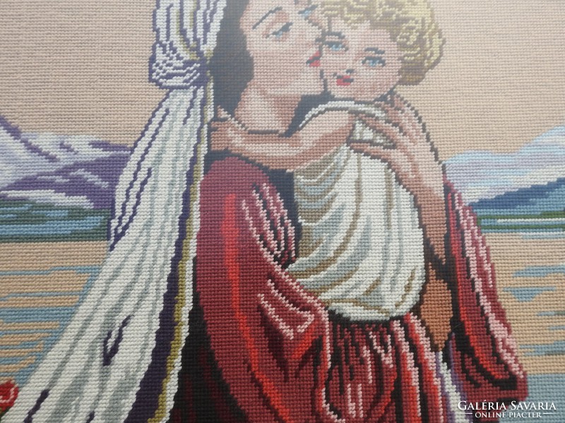 Huge virgin mary with tapestry picture - madonna tapestry