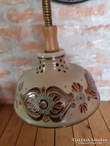 Német kézzel készült kerámia lámpa