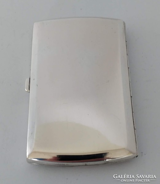 Silver women's cigarette case