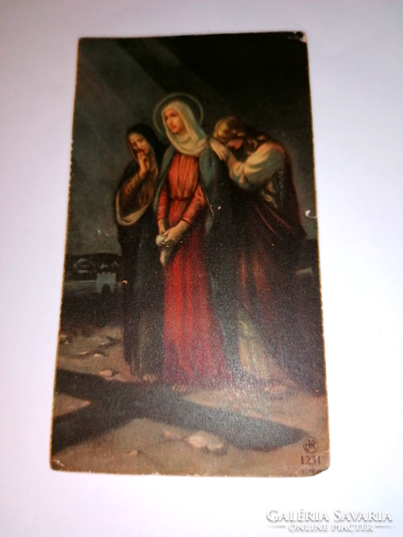 Holy picture, in prayer book 1931. 43.