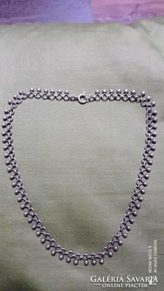 Antique silver necklace