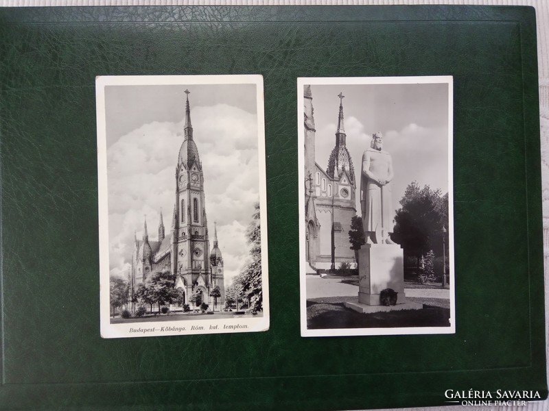 16 képeslap 1945-50 Balaton,Veszprém,Kőbánya régi képeslapok 570 Ft/db