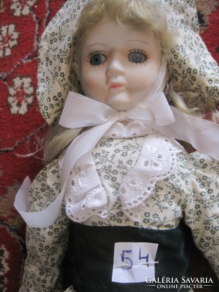 Large porcelain doll! 54.