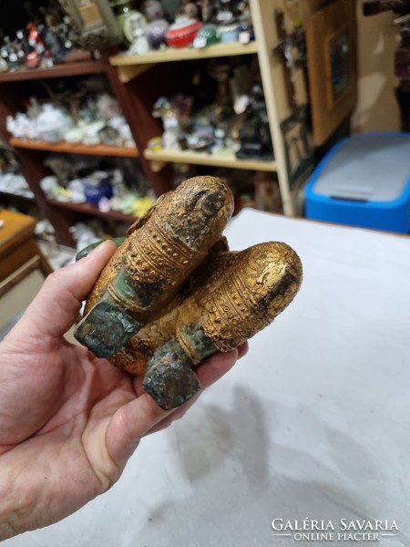 Indonesian copper figurine
