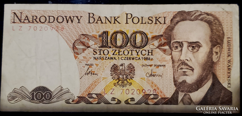 LENGYELORSZÁG - 100 zł & 500 zł - 1982,1983 – 2 db-os złotyi bankjegy