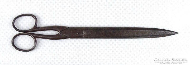 1H402 Antik jelzett nagyméretű hibátlan Solingen olló 26 cm