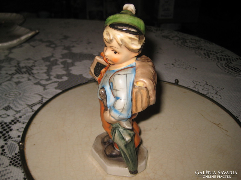 Friedel ,  porcelán figura , szép állapot  , kézifestés  15,5 cm