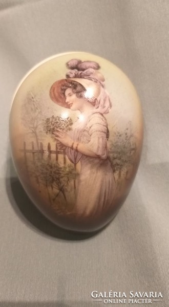 Antique porcelain eggs