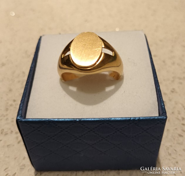 Gold seal ring