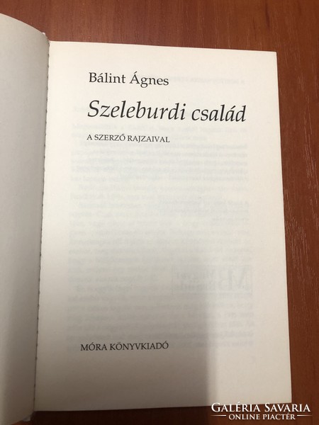 Szeleburdi család könyv Móra Ferenc Ifjúsági könyvkiadó Bálint Ágnes