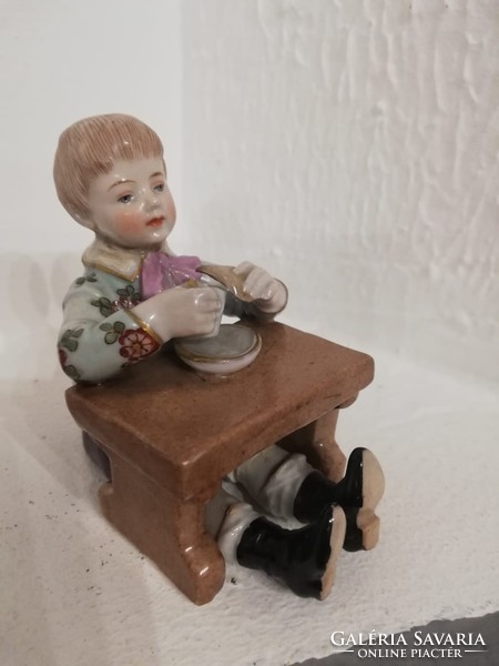 Antique müller and his companion volkstedt breakfast boy 1907-1949