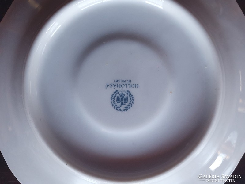 Raven house porcelain coffee cup saucer, small plate