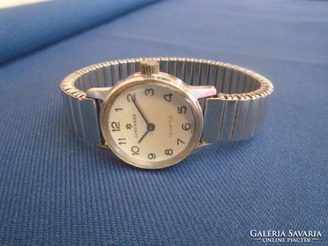 Antique jughans women's watch in better condition than before with a flexible strap of 24 mm