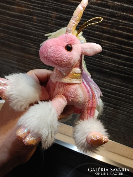 Wonderful eye-catching unicorn horse plush rarity