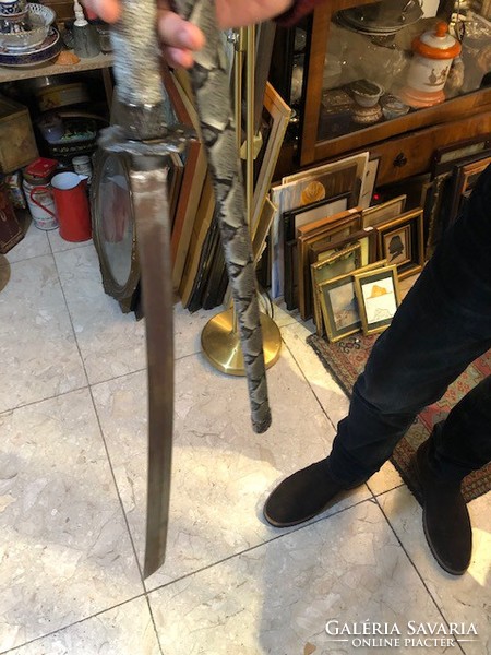 Samurai sword, katana, 105 cm long, cobra head, snakeskin legume