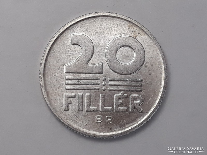 Magyarország 20 Fillér 1989 érme - Magyar alu 20 filléres 1989 pénzérme
