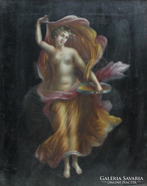 Allegorical female figure 19th century Austrian painter
