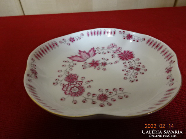 Ravenhouse porcelain delicacy bowl with cyclamen flower. Type: 209 / A. He has! Jókai.