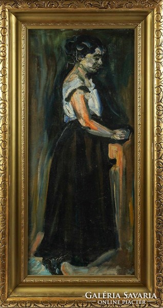 Scheiber Hugonak tulajdonítva (1873-1950) , Hölgy