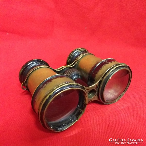 Old copper theater binoculars, binoculars.