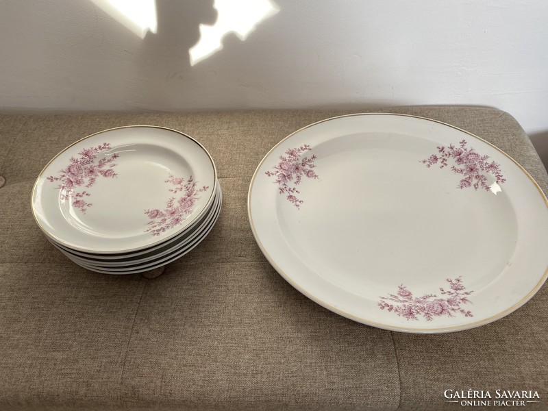 Raven house porcelain plates