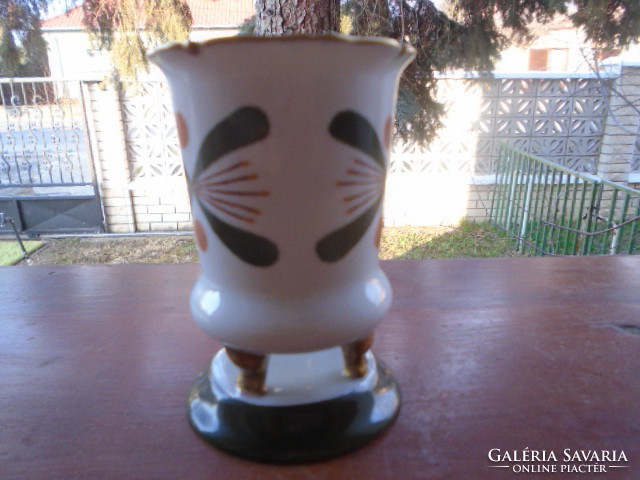 Flawless German claw vase in showcase condition is 11.5 x 7.5 cm