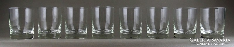 1H656 whiskey glass glass set of 8 pieces