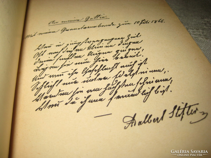 Adalbert Stifter  Válogatott  művei  (osztrák-cseh író )  a biedermeier korszak  legnagyobb írója
