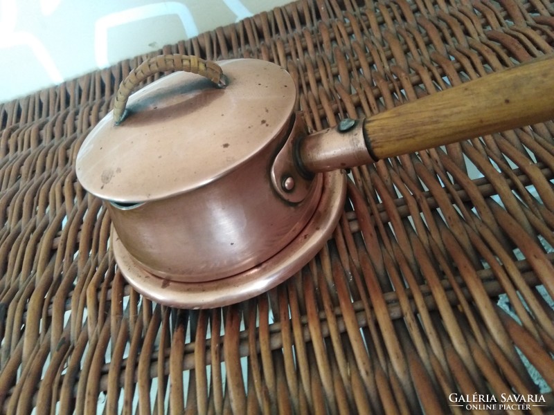 Vintage nature coffee spout - copper plated