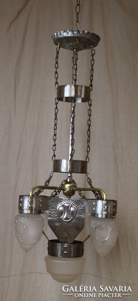 Late Art Nouveau chandelier