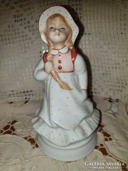 Porcelain charming little girl figurine