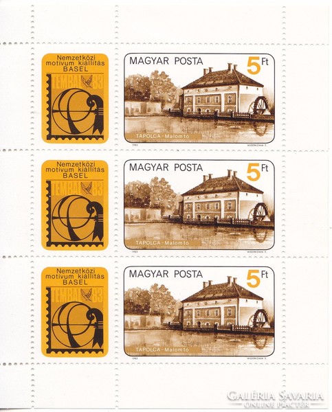 Hungary commemorative stamp small sheet 1983