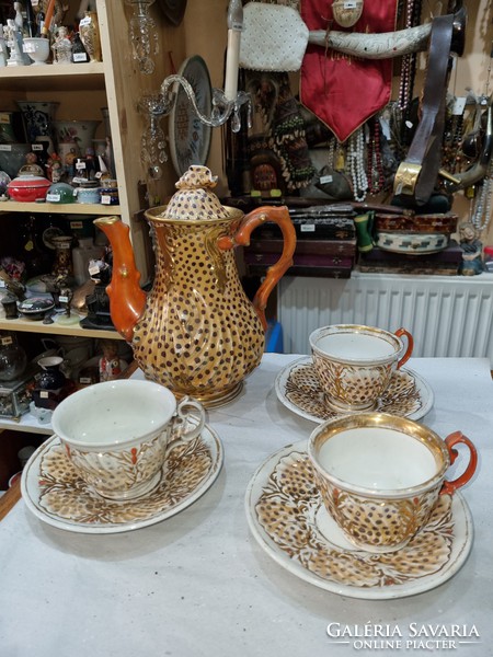 Old porcelain tea set