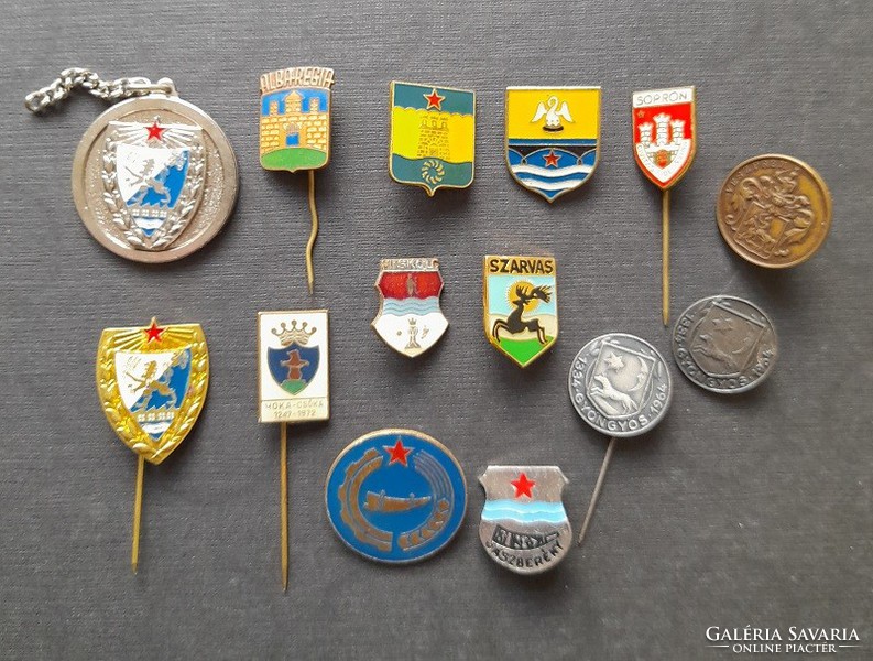 Badges - city coats of arms